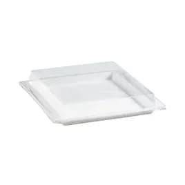 Lid Dome 10.4X10.8X1.4 IN PET Clear Rectangle For Container Freezer Safe 100 Count/Pack 2 Packs/Case 200 Count/Case