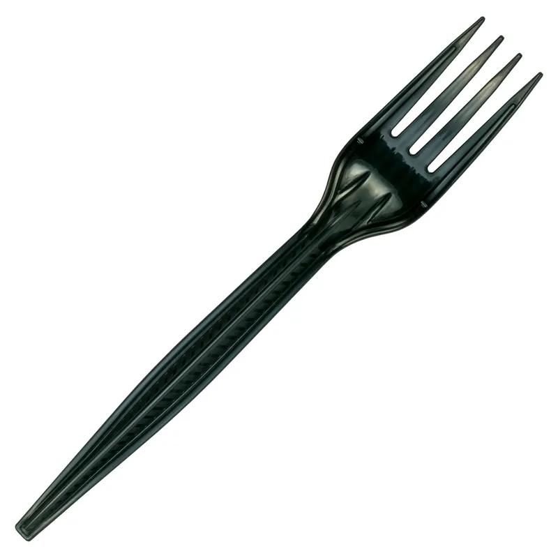 Fork PP Black Heavy Duty Individually Wrapped 1000/Case