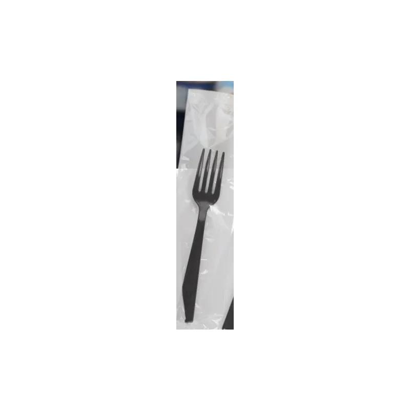 WNA Fork PP Black Individually Wrapped 500/Case