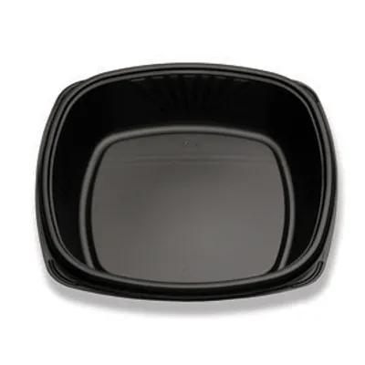 Forum® Plate 9X10 IN PS Black Square Deep 300/Case