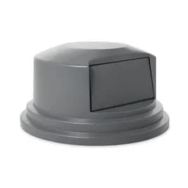 Brute® Dome Lid 27.5X27.5X15.5 IN Gray Resin Vented 1/Each