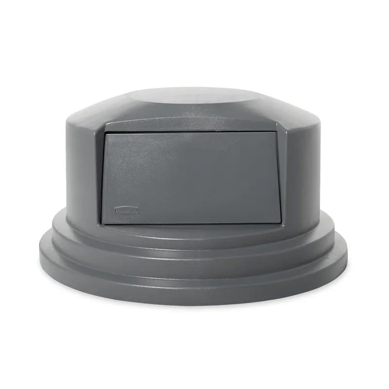 Brute® Dome Lid 27.5X27.5X15.5 IN Gray Resin Vented 1/Each