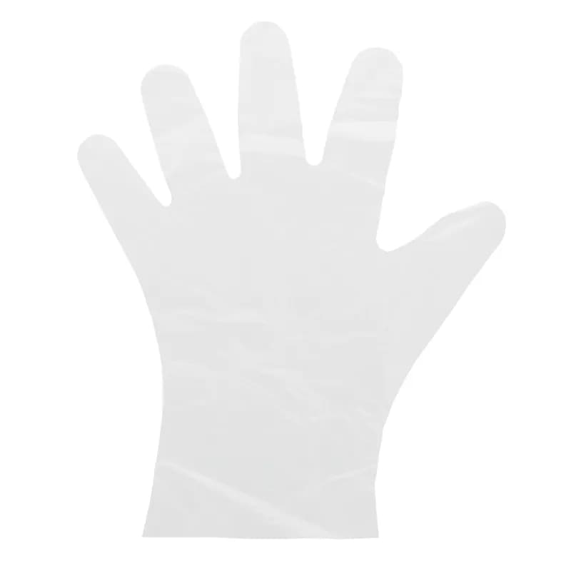Food Service Gloves Large (LG) PE 500 Count/Pack 4 Packs/Case 2000 Count/Case