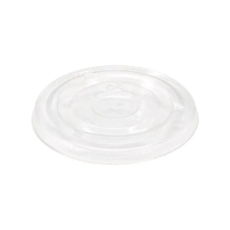 KODACUP Lid Flat 4.2X0.4 IN PET Clear For 32 OZ Cold Cup With Hole 500/Case