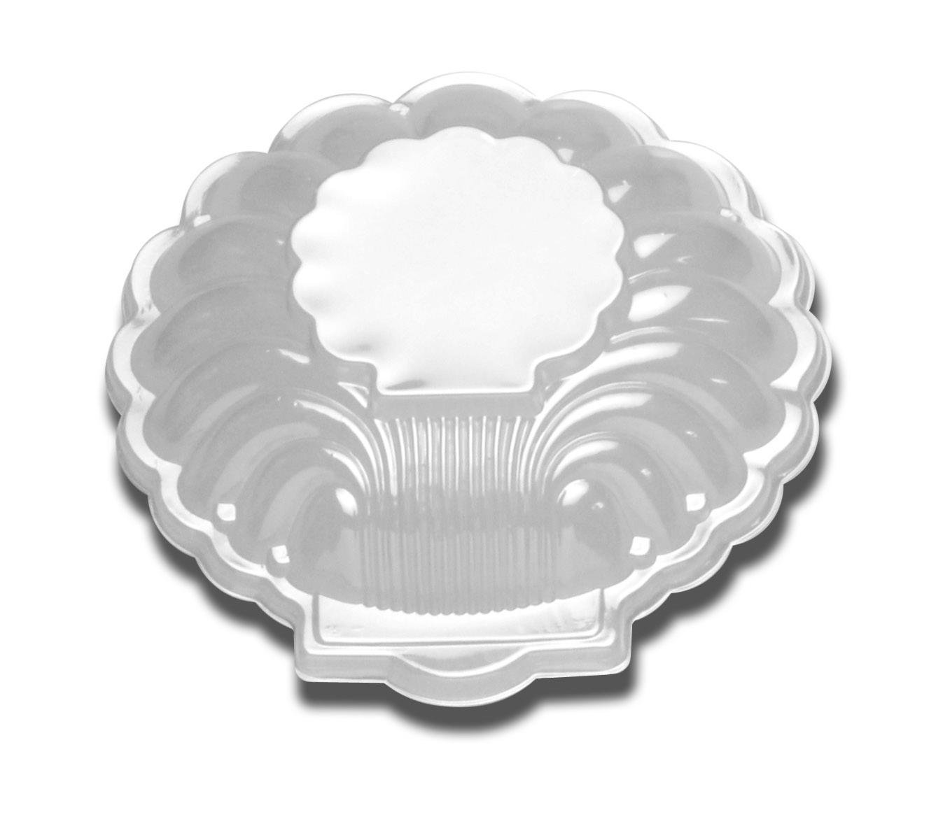 Lid Dome Medium (MED) PS Clear Shell For Container 250/Case