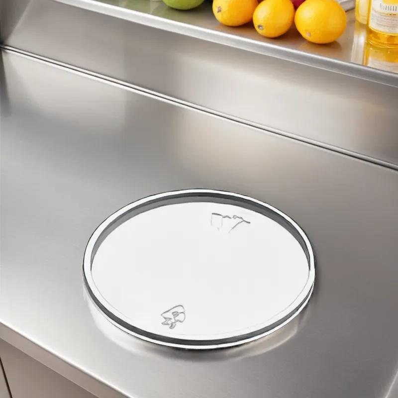 Lid Flat Plastic Translucent For 8 OZ Bowl No Hole Vented 1000/Case