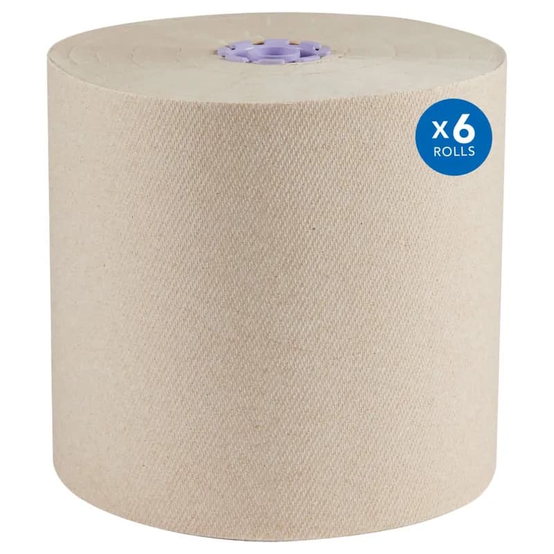 Scott® Essential Roll Paper Towel 700 FT Brown Standard Roll Core 6 Rolls/Case