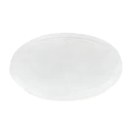 Lid Flat 6.95X6.95X0.42 IN PET Clear Round For Container 600/Case