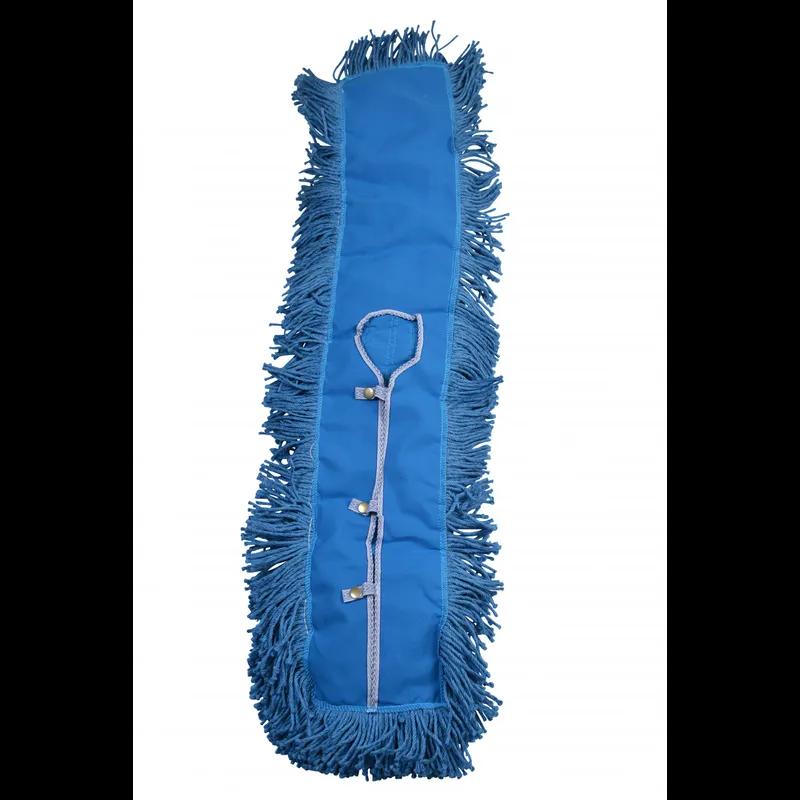 JaniFiber Dust Mop 36X5 IN Blue Static Charged 12/Case
