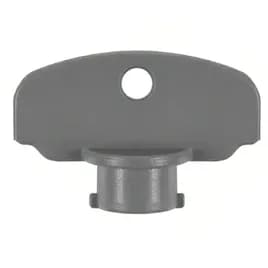 Equodose® Lock & Key 0.3125 IN Polymer Gray With Tabs 1/Each