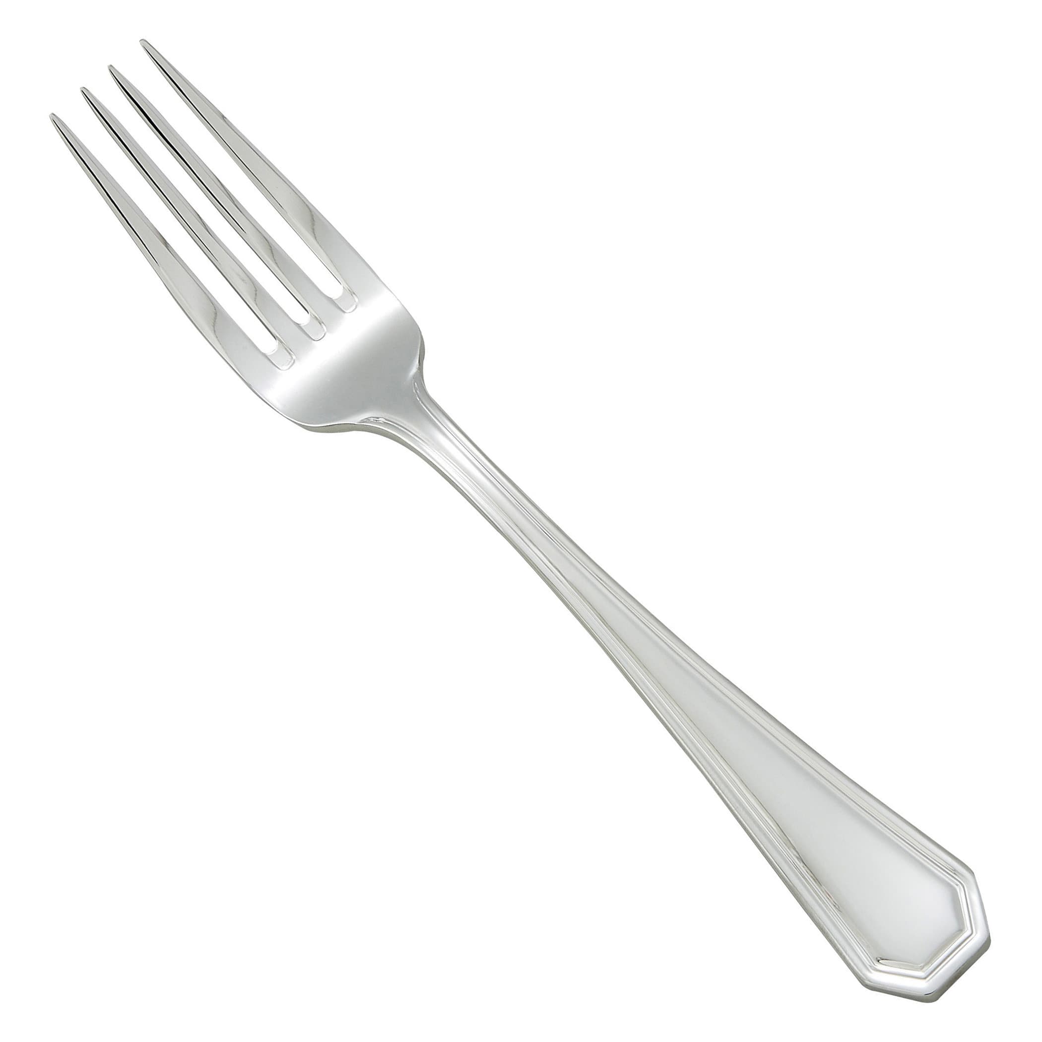 Victoria Dinner Dinner Fork 7.25X1.063 IN 18/8 Stainless Steel Extra Heavy Duty Silver 12/Dozen