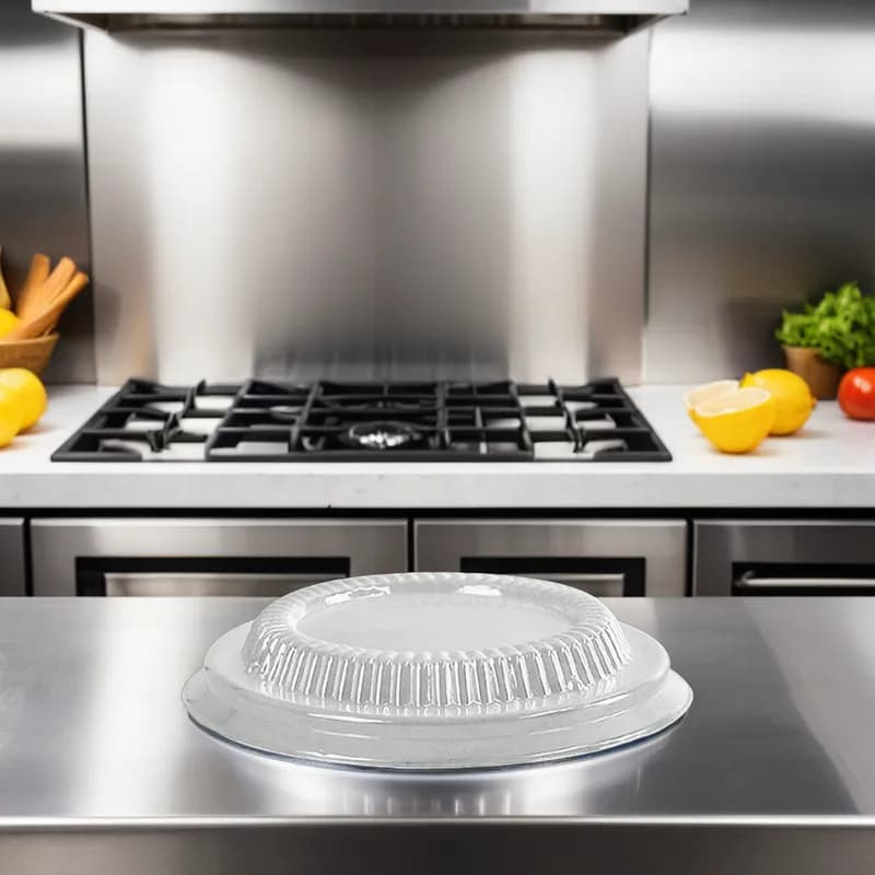 WNA Comet Lid Dome OPS Clear Round For Container 1000/Case