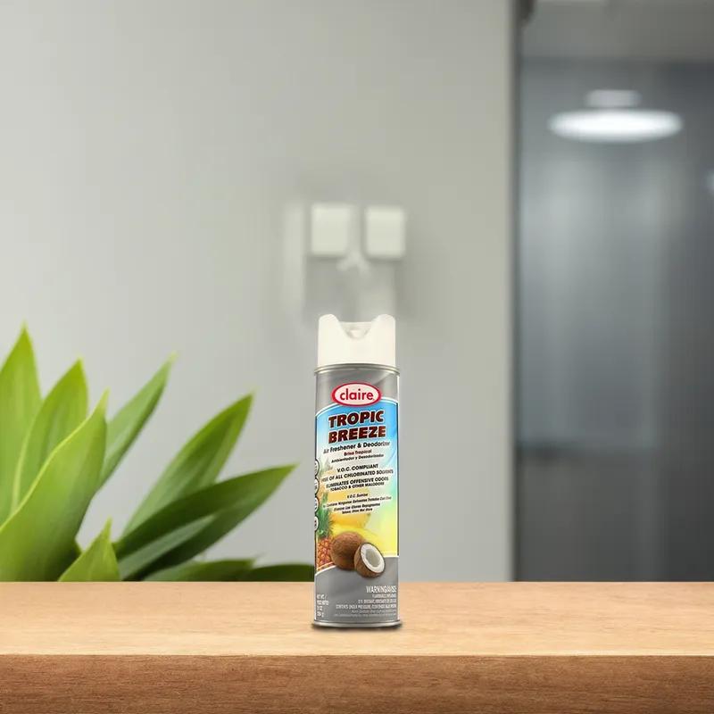 Claire Air Freshener & Deodorizer Tropic Breeze Aerosol 20 FLOZ 12/Case