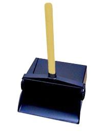 Dust Pan Black Yellow Plastic 6/Case