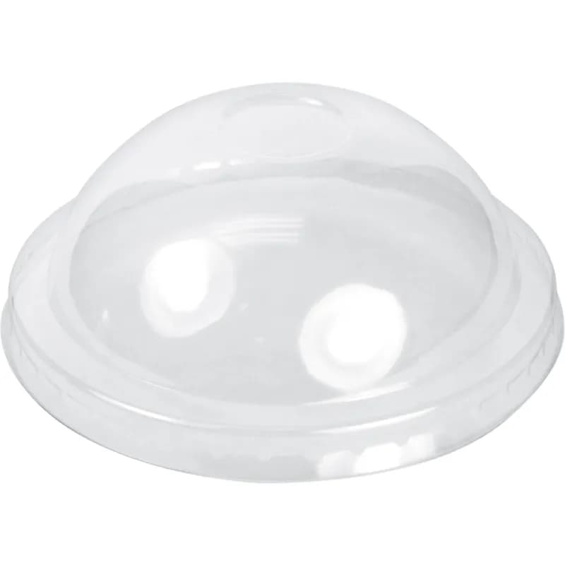 Lid Dome Plastic Clear For 12-16 OZ Cold Cup No Hole 1000/Case