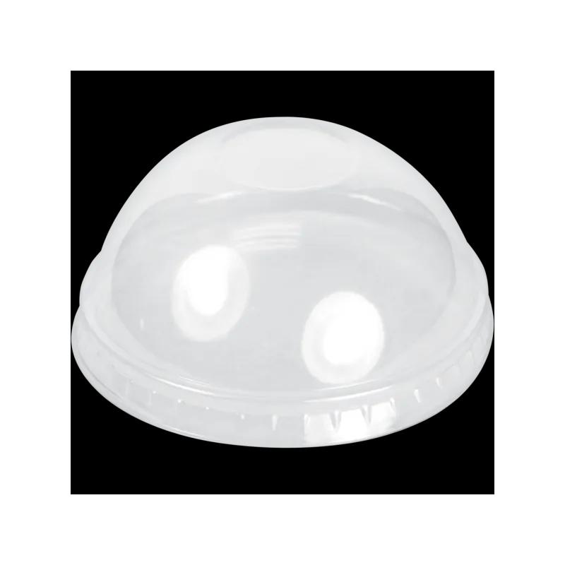 Lid Dome Plastic Clear For 8 OZ Cup No Hole 1000/Case