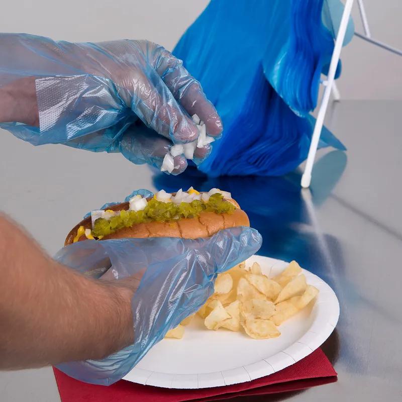 Gloves Universal Blue HDPE 2000/Case