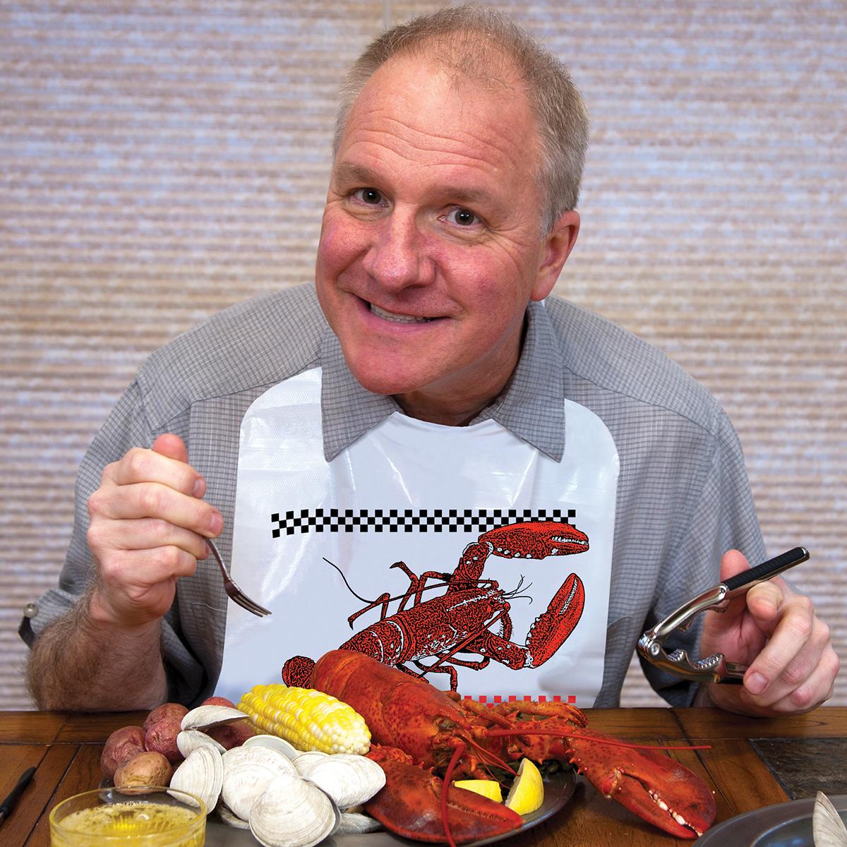 Adult Lobster Bib Flat 500/Case