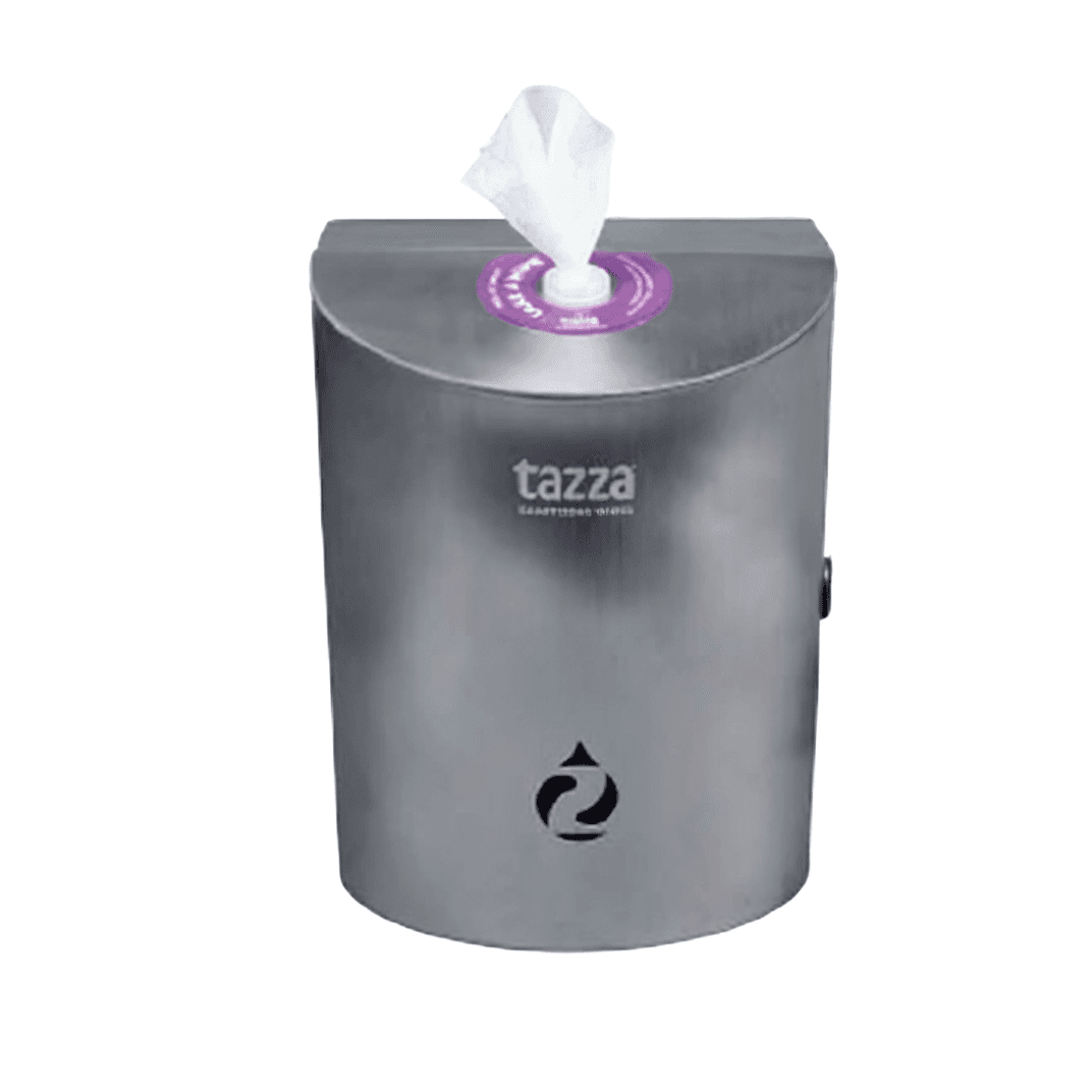Tazza® Flex Wall® Wipe Dispenser 35.82X10.62 IN Steel Cylinder 1/Each