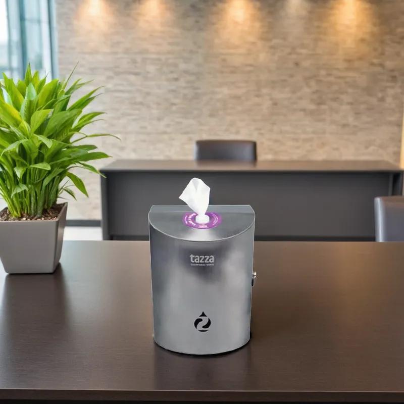 Tazza® Flex Wall® Wipe Dispenser 35.82X10.62 IN Steel Cylinder 1/Each