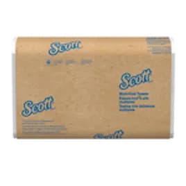 Scott® Low Wet Strength Folded Paper Towel 7X9.4 IN White Multifold 255 Sheets/Pack 16 Packs/Case 4080 Sheets/Case