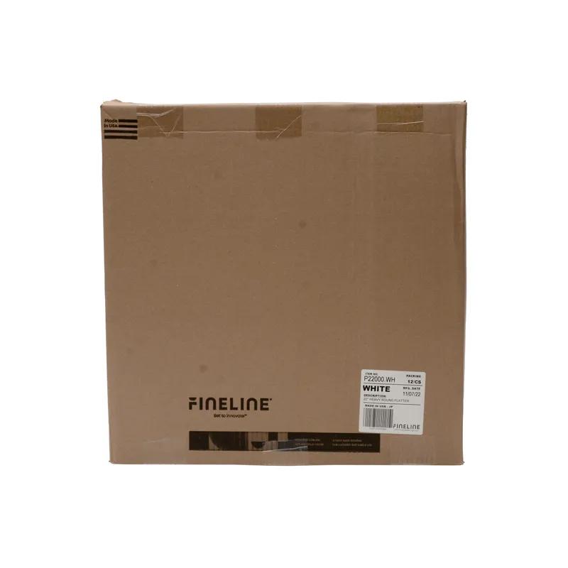 Platter Pleasers Serving Tray Base 22 IN Plastic White Round 12/Case