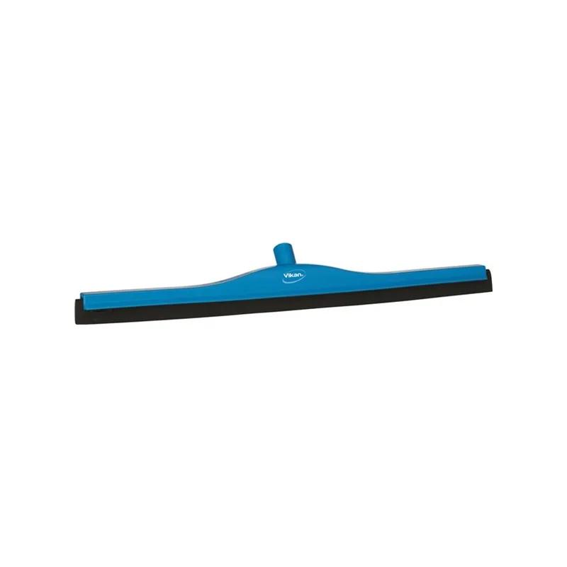 Vikan® Floor Squeegee 27.6X3.1X4.3 IN Polypropylene (PP) Cellular Rubber Blue With Replacement Cassette Threaded 1/Each