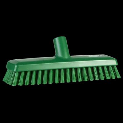 Vikan® Deck Brush 11 IN Medium (MED) PP Green Waterfed 1/Each