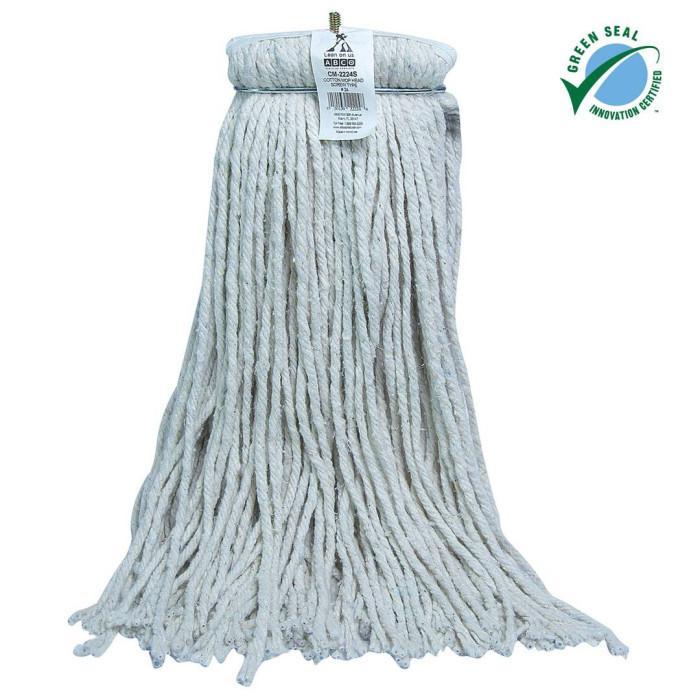 Mop Head 16 OZ Cotton Flat 1/Each