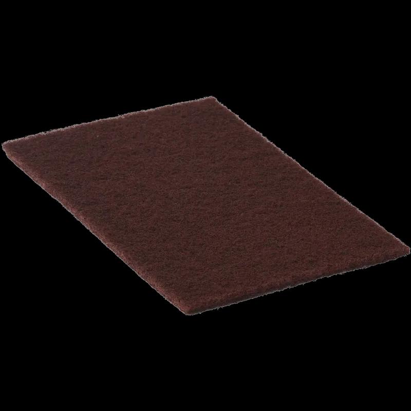 Hand Pad 6X9 IN Synthetic Fiber Maroon 20 Count/Bag 3 Bags/Case