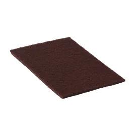 Hand Pad 6X9 IN Synthetic Fiber Maroon 20 Count/Bag 3 Bags/Case