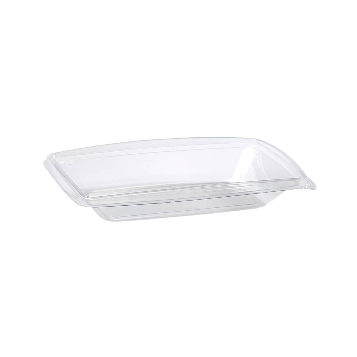 The BOTTLEBOX ® Take-Out Container Base 10.25X7.25X1.75 IN RPET Clear Rectangle 400/Case