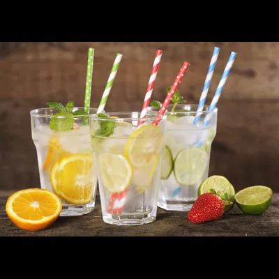 Smoothie Straw 0.3X7.75 IN Paper Kraft Wrapped 500 Count/Pack 6 Packs/Case 3000 Count/Case