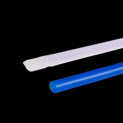 Giant Straw 0.314X9 IN Plastic Blue Paper Wrapped 1200/Case