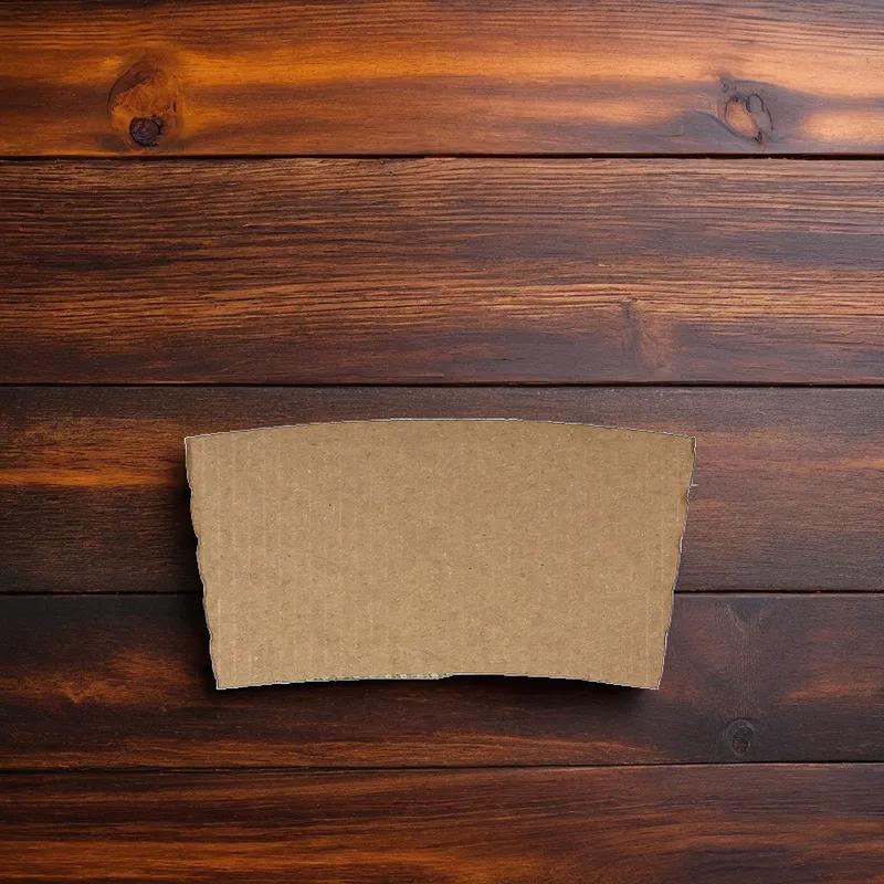 Karat® Cup Sleeve Paper Kraft For 10-24 OZ 1000/Case