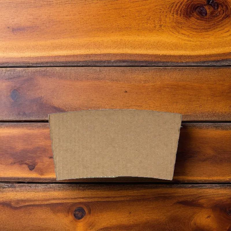 Karat® Cup Sleeve Paper Kraft For 10-24 OZ 1000/Case