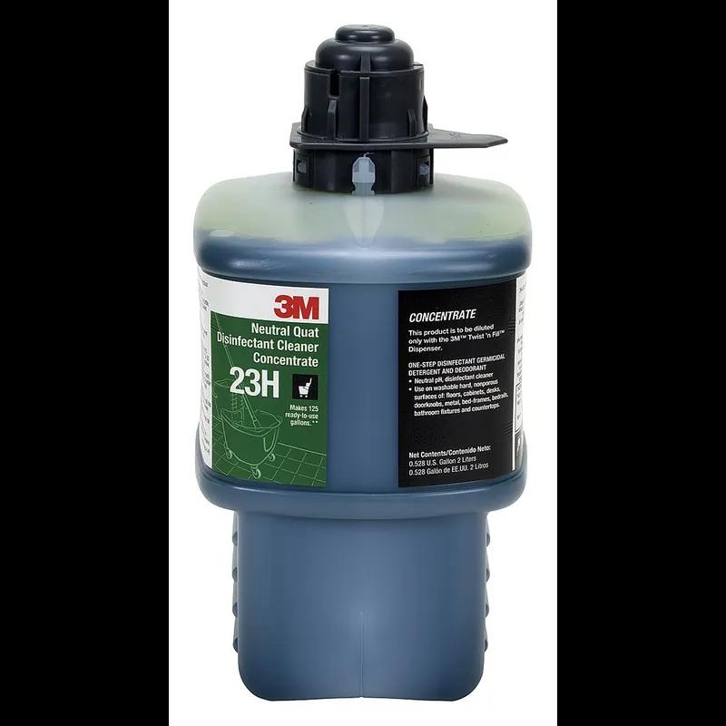 Twist 'n Fill™ 23H Disinfectant Cleaner 2 L Neutral Liquid Quat 6/Case