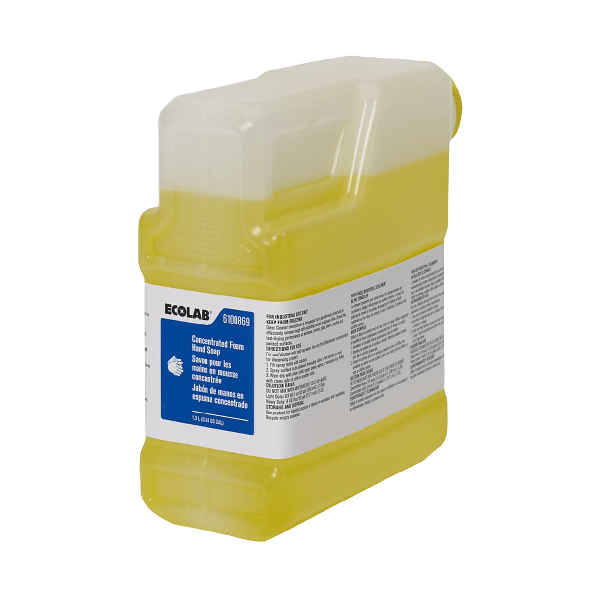 Hand Soap Foam 1.3 L Yellow 2/Case
