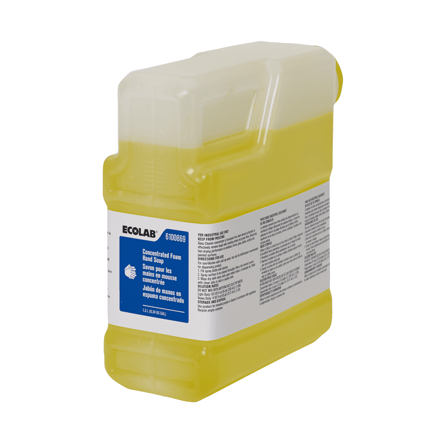 Hand Soap Foam 1.3 L Yellow 2/Case