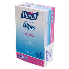 Purell® Hand Sanitizer 7.81X4.75X2.44 IN Individually Wrapped Wipes 100 Count/Pack 10 Packs/Case 1000 Count/Case