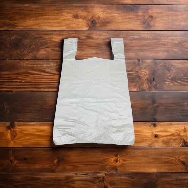 Bag 11.5X6.5X21 IN HDPE 13MIC Clear T-Sack 1000/Case