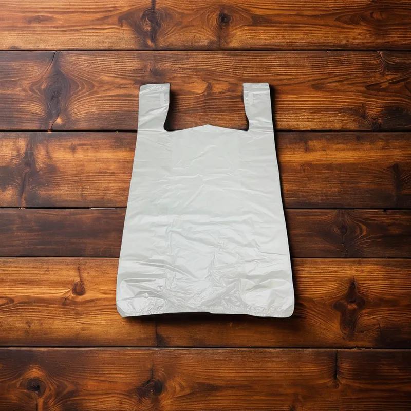 Bag 11.5X6.5X21 IN HDPE 13MIC Clear T-Sack 1000/Case