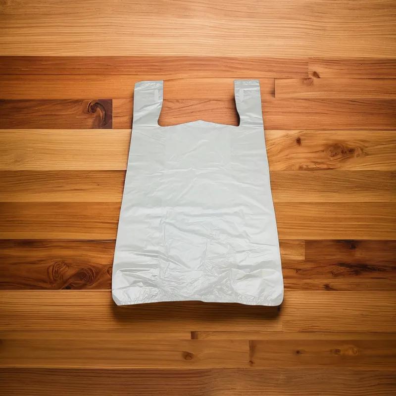 Bag 11.5X6.5X21 IN HDPE 13MIC Clear T-Sack 1000/Case