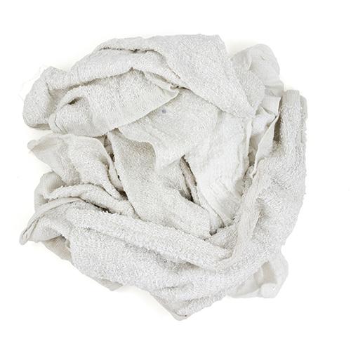 TaskBrand® Towel Rag 10 LB Terry Cloth White 10/Case