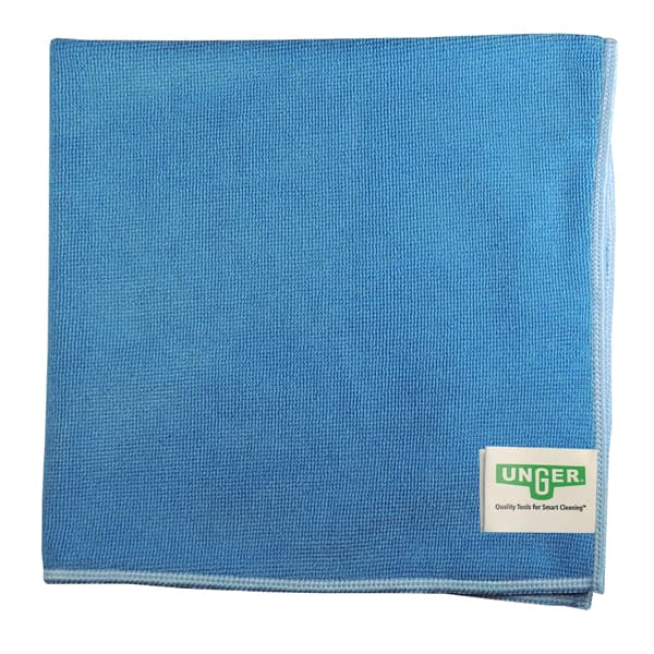 MicroWipe™ 500 Cleaning Cloth 16X16 IN Light Duty Microfiber Blue 10/Case