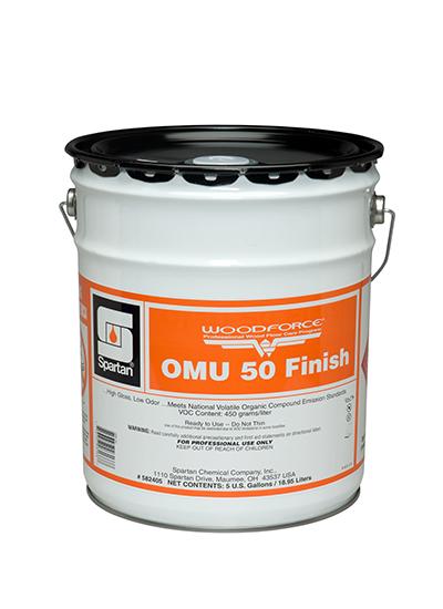 WOODFORCE® Sweet Scent Floor Finish 5 GAL RTU 50% Solids Polyurethane 1/Pail