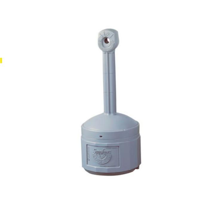 Ceasefire® Smoking Receptacle 4 GAL Gray PE 1/Each