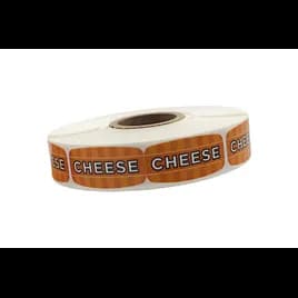 Cheese Bakery Flavor Label 0.625X1.25 IN 4 Color Process UV 1000 Count/Roll 50 Rolls/Case 50000 Count/Case