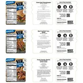 Ground Beef 85/15 Easy Fresh Cooking Label 1000/Roll