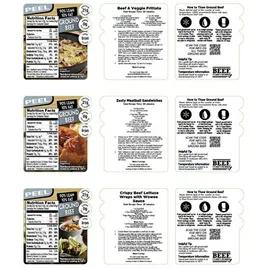 Ground Beef 90/10 Easy Fresh Cooking Label 1000/Roll